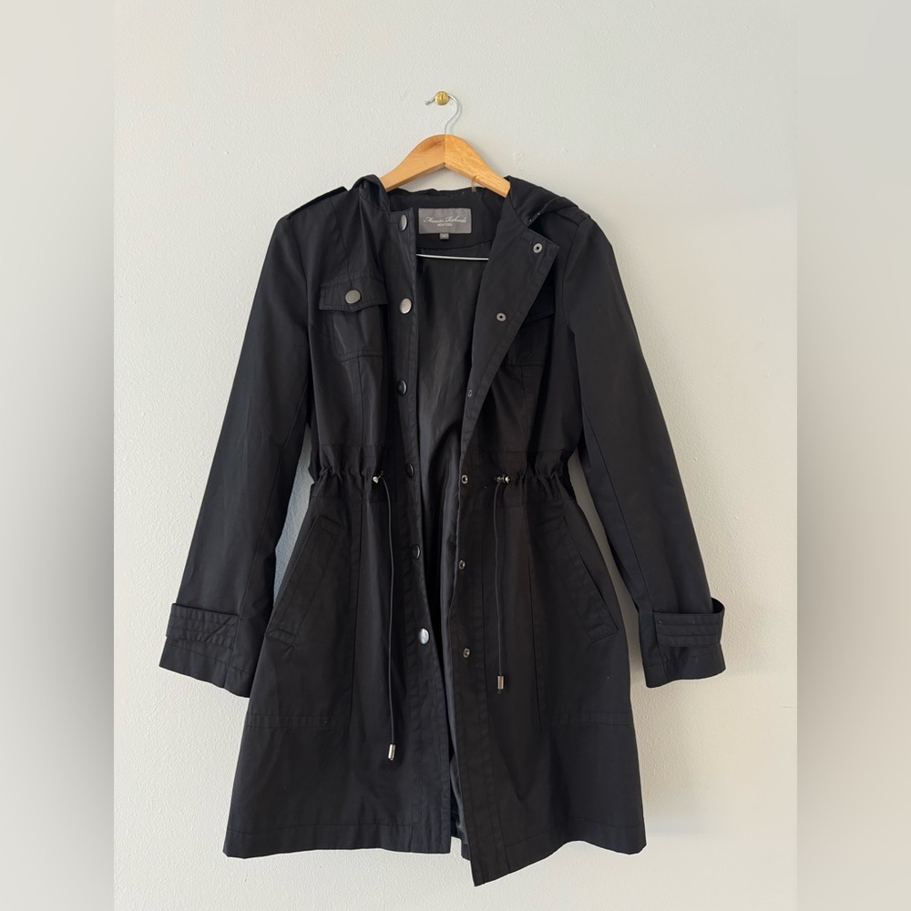 Marvin Richards Black Trench Coat